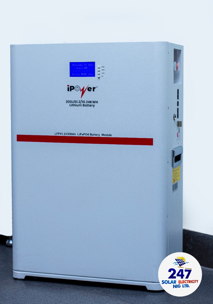 iPower 200Li51.2 / 10.24KWH Lithium Battery