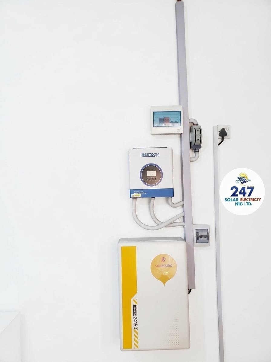 Residential solar installation by 247 Solar